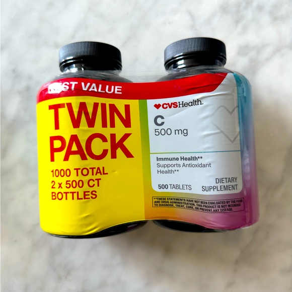 CVS Health Vitamin C Twin Pack - Picture 1 of 3